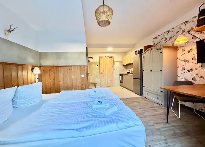 Homely Bielefeld- Mit Terrasse& Parkplatz, Self Check-in Апартаменты Билефельд